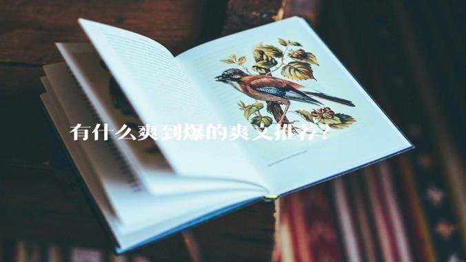 有什么爽到爆的爽文推荐？