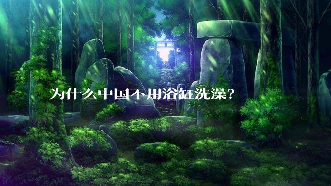 为什么中国不用浴缸洗澡？
