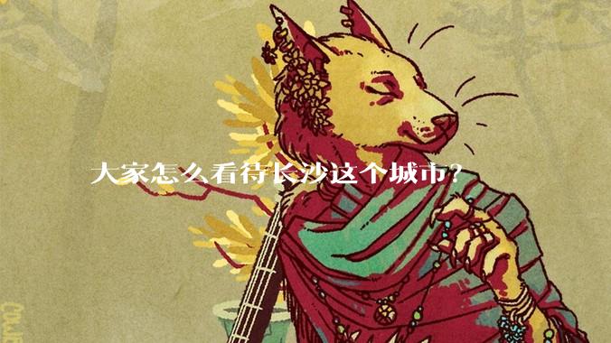 大家怎么看待长沙这个城市？